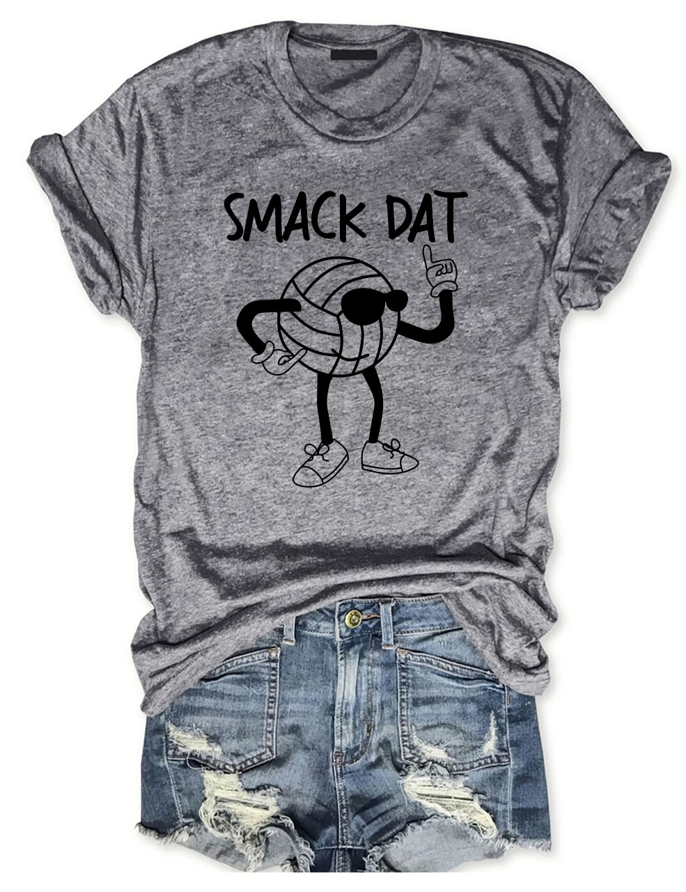 Smack Dat Volleyball Player T-shirt