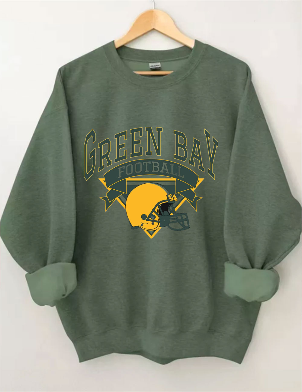 Retro Green Bay Football Sweatshirt