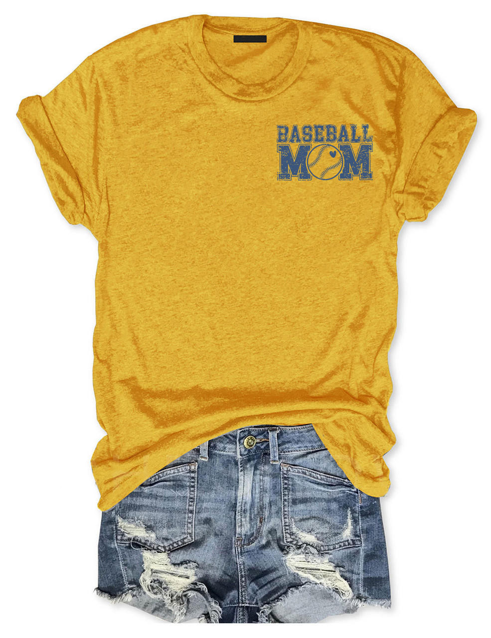 Custom Baseball Mom T-Shirt