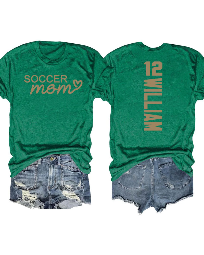 Soccer Mom Custom T-shirt