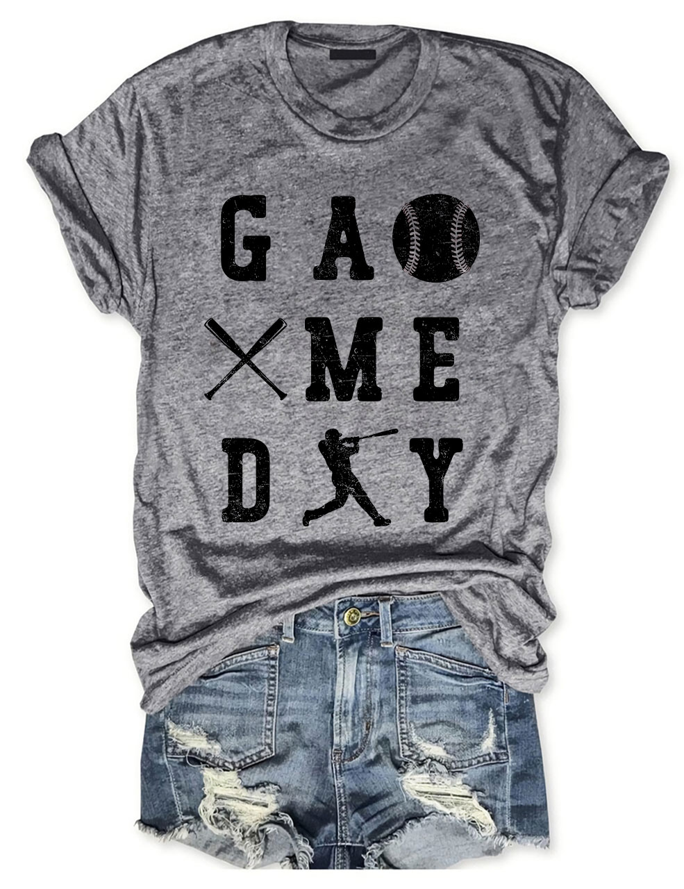 Game Day Baseball Vibes T-shirt