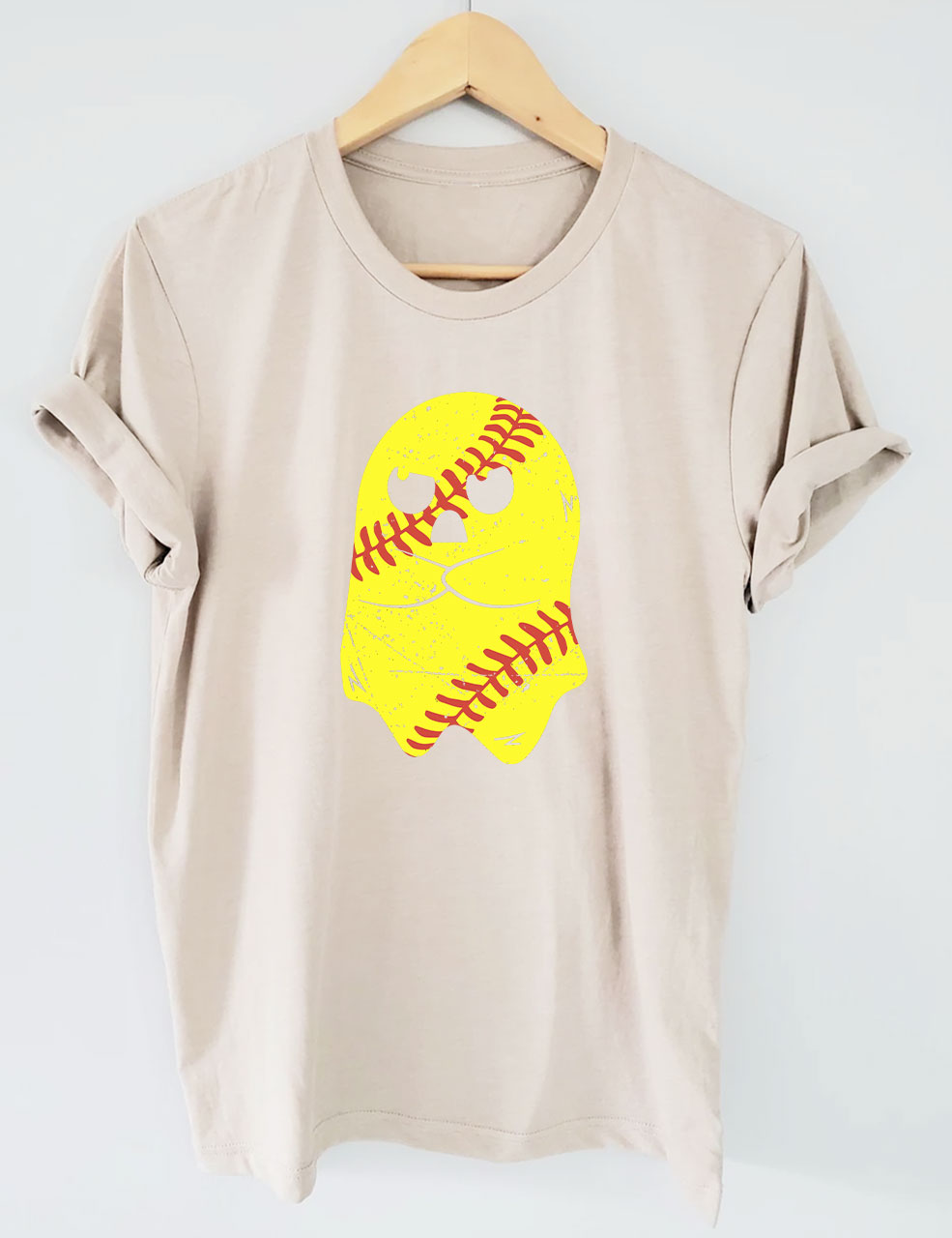 Softball Ghost T-Shirt