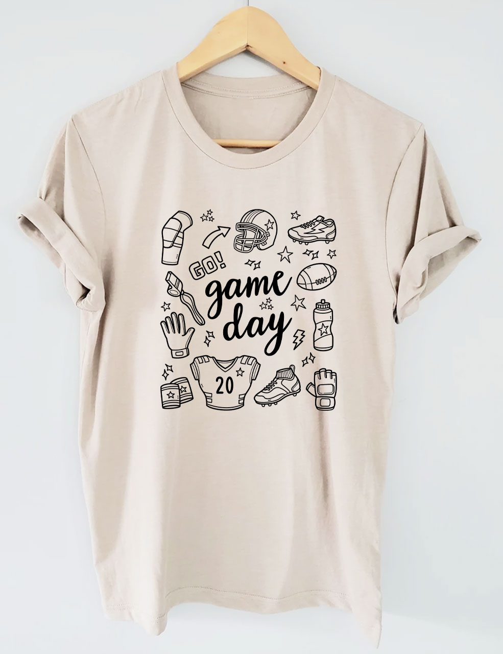 Game Day Custom Football T-shirt