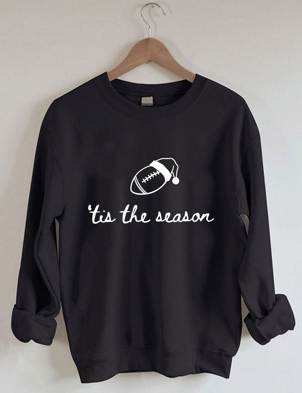 Tis the Season Christmas Football Sweatshirt