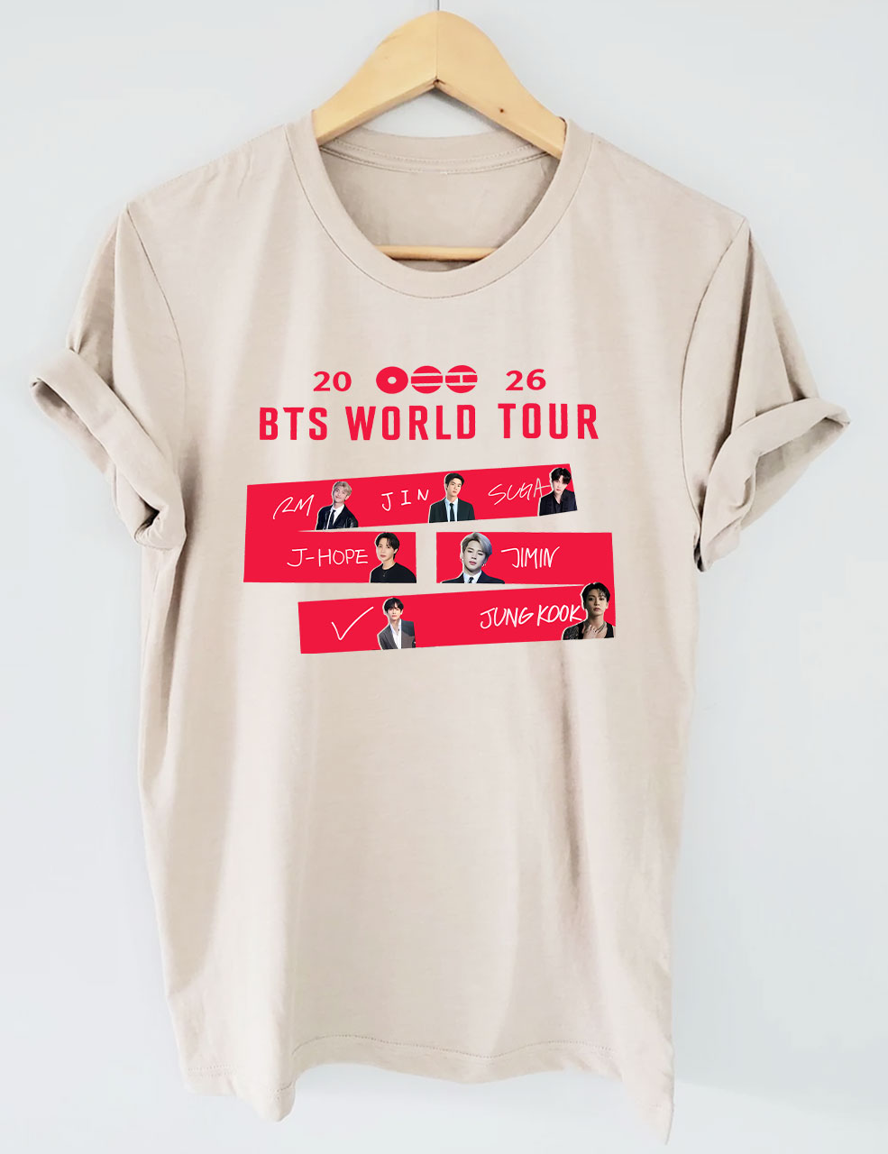 Boy Band BTS Kpop T-shirt