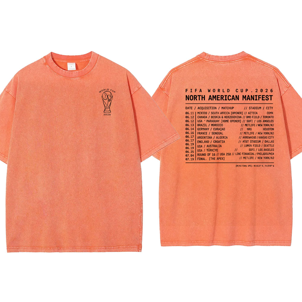 Minimalist World Cup 2026 T-shirt