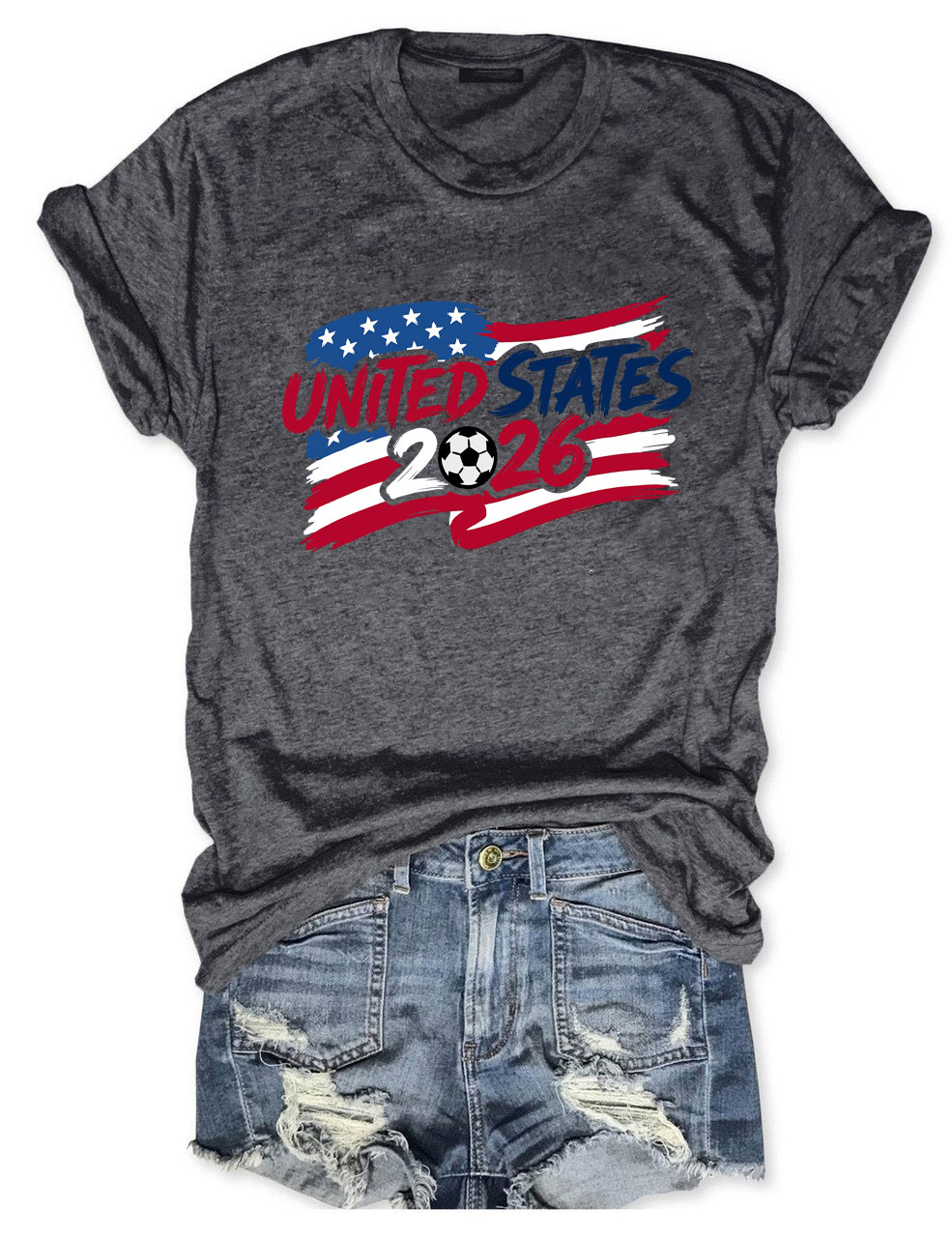 Custom 2026 Retro World Cup T-Shirt