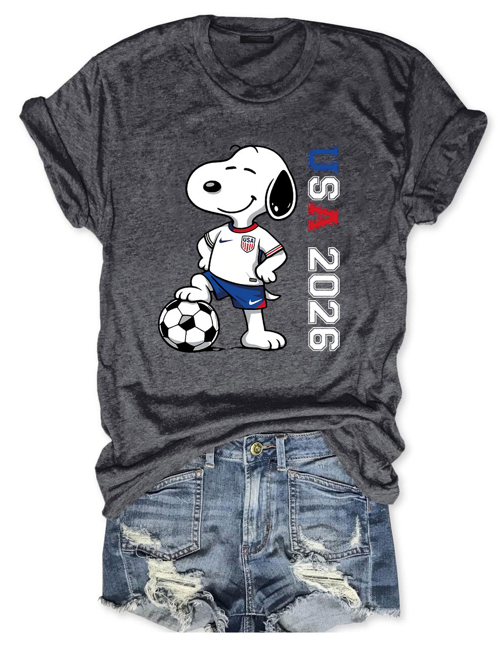 USA 2026 Football World Cup Winner Dog T-Shirt