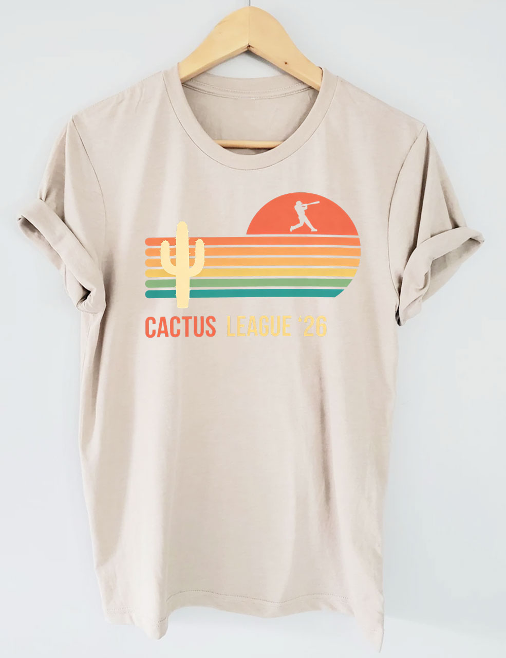 MLB Cactus League '26 Retro Baseball T-Shirt