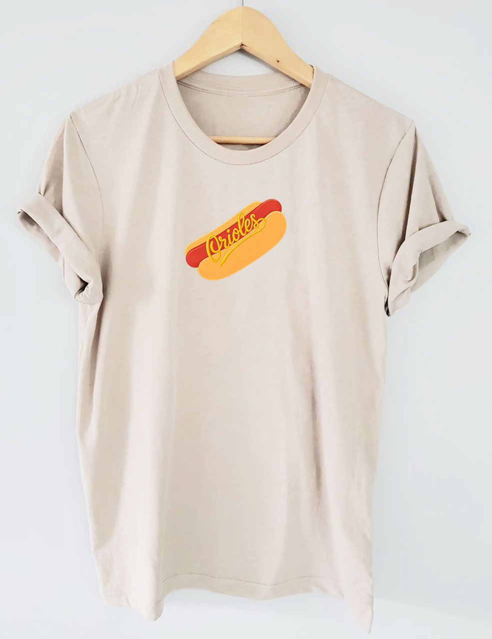 Baltimore Baseball Hot Dog T-Shirt