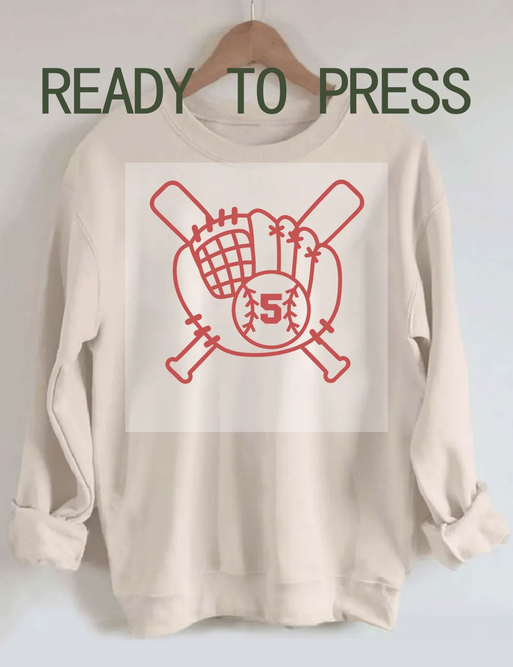 Baseball Custom DTF Heat Transfer