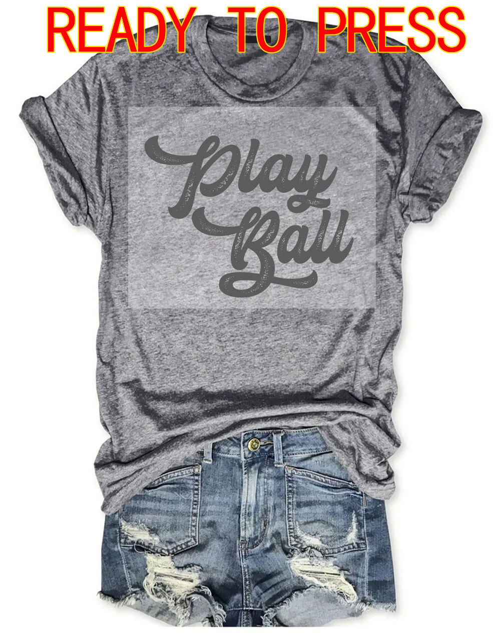 Play Ball DTF Heat Transfer