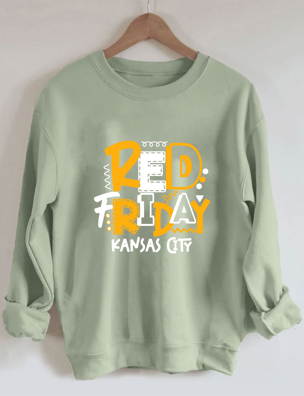 Red Friday Kansas City Football Sweatshirt