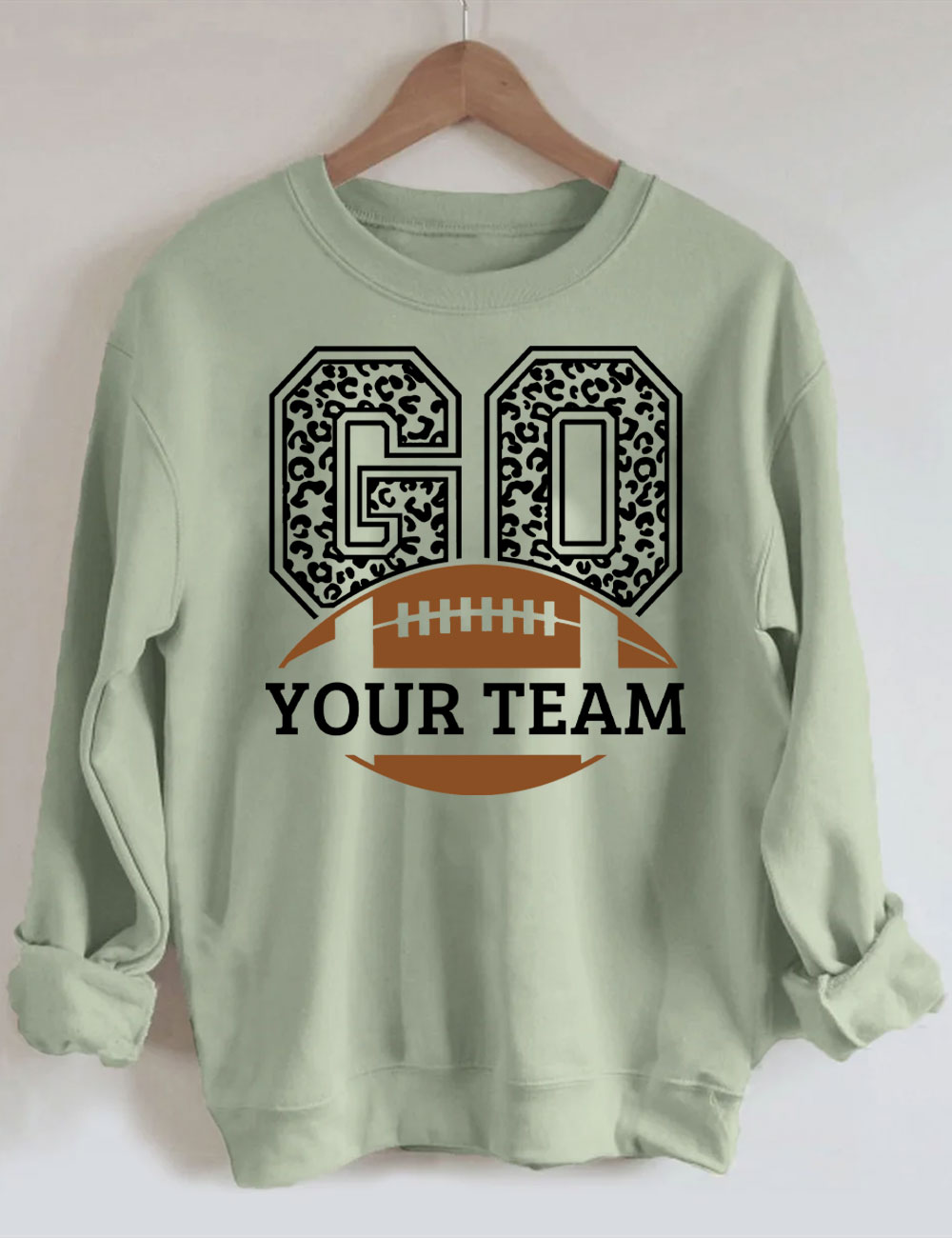 Go Football Custom Sweatshirt