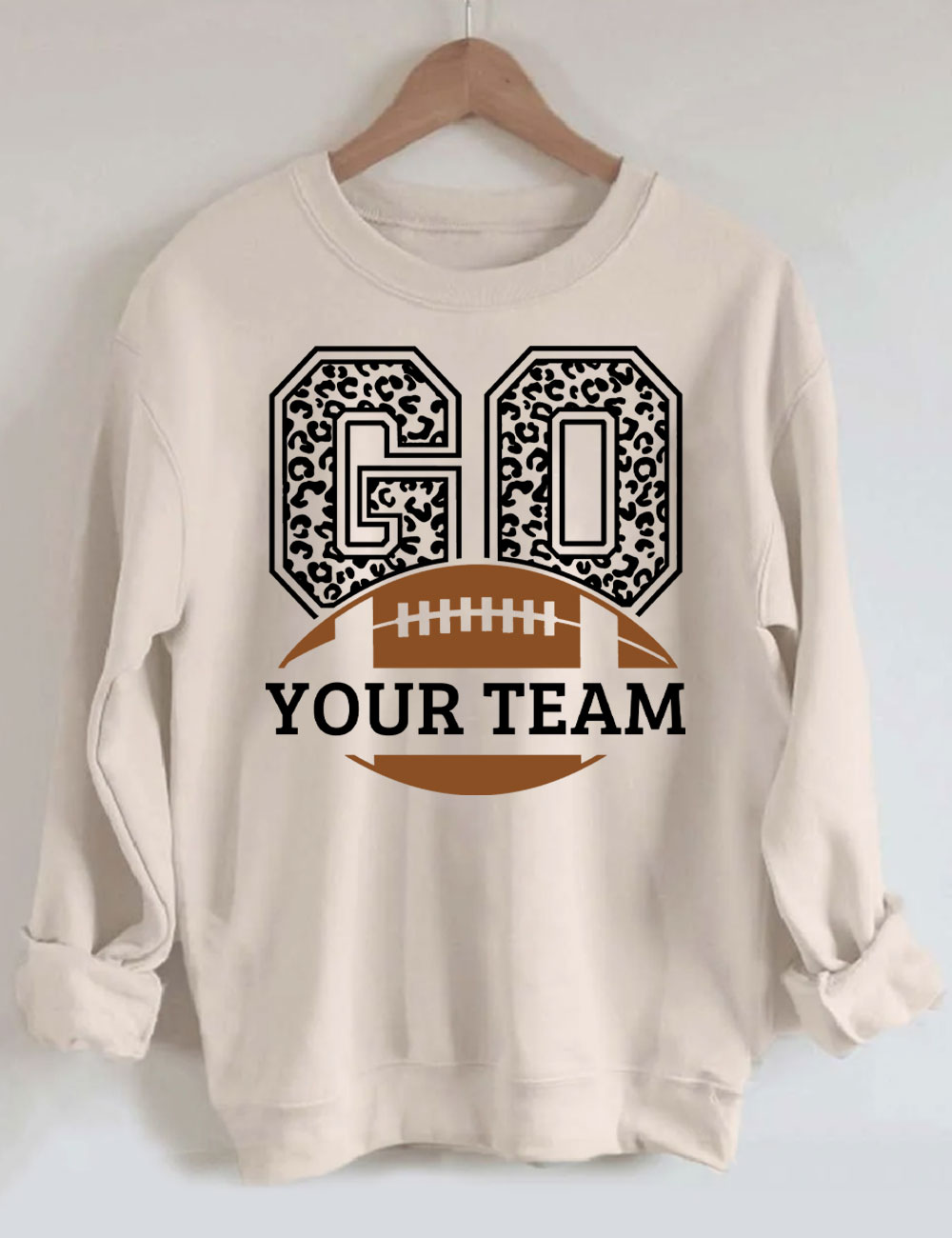 Go Football Custom Sweatshirt