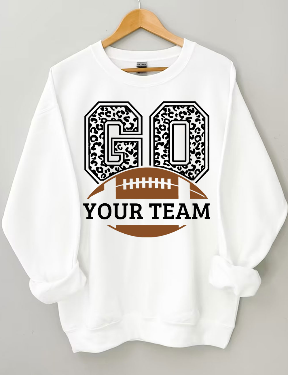 Go Football Custom Sweatshirt