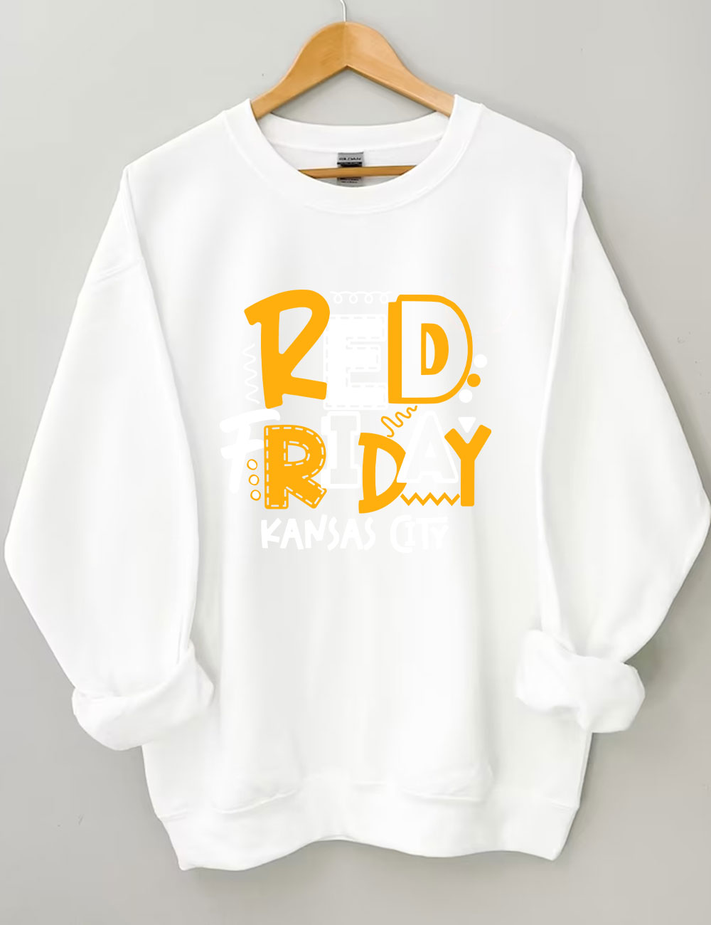Red Friday Kansas City Football Sweatshirt
