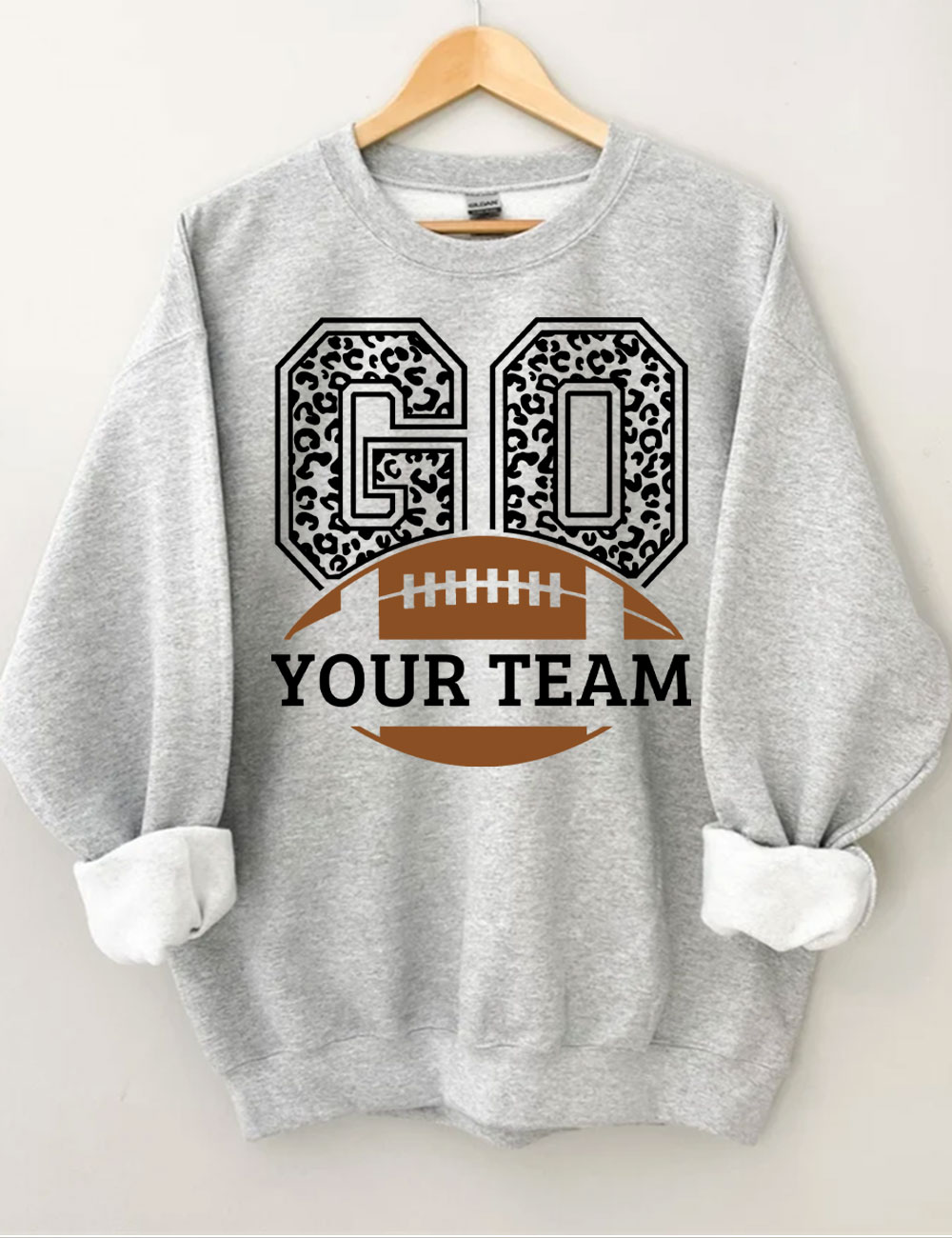 Go Football Custom Sweatshirt