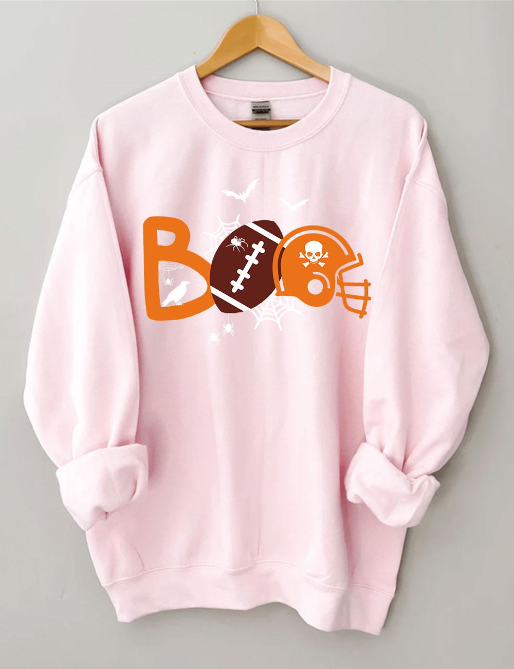 Boy Halloween Football Sweatshirt