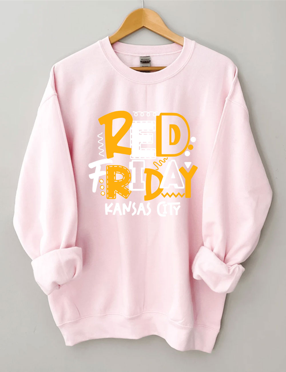 Red Friday Kansas City Football Sweatshirt