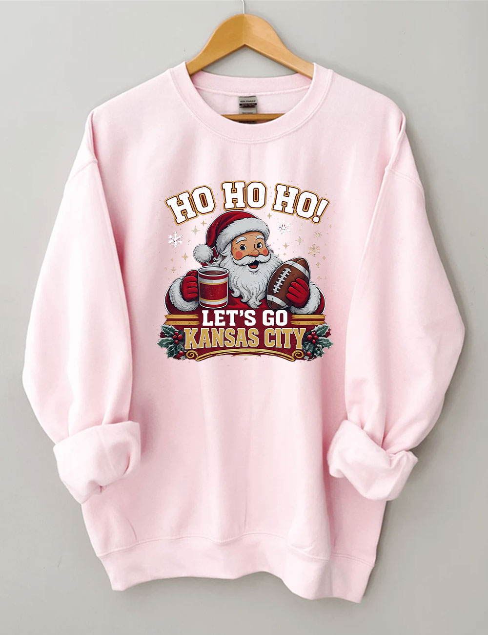 Kansas City Football Christmas Sweatshirt