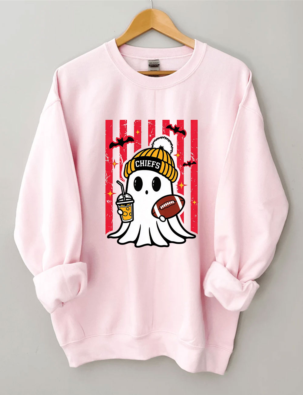 Chiefs Football  Cute Ghost Sweatshirt