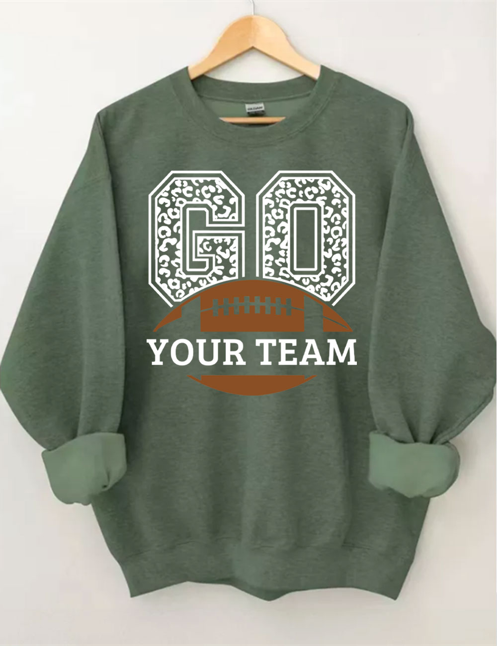 Go Football Custom Sweatshirt