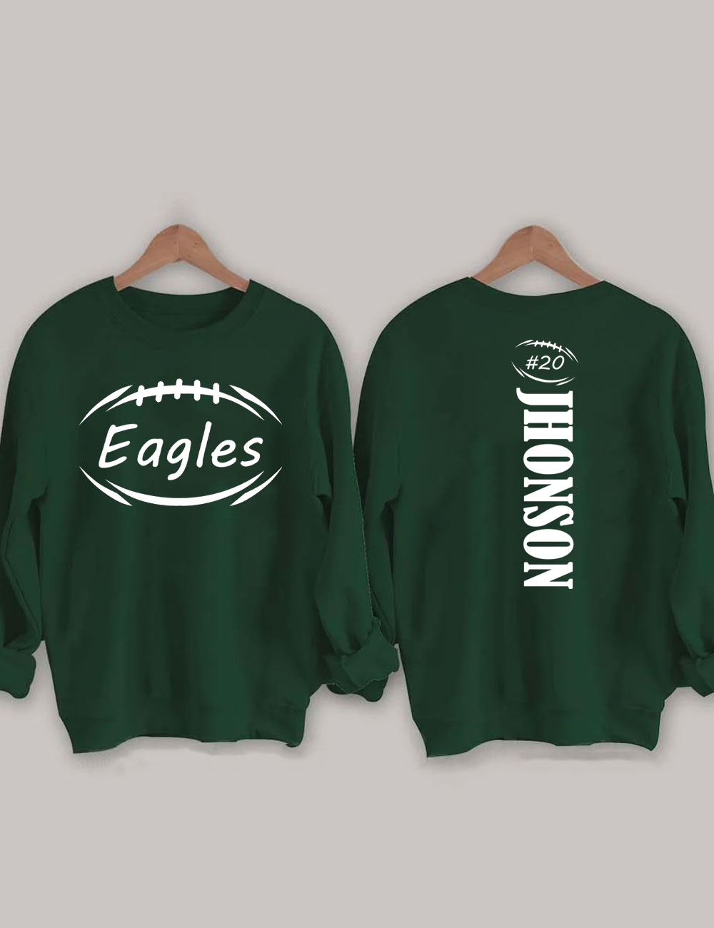 Custom Football Sweatshirt