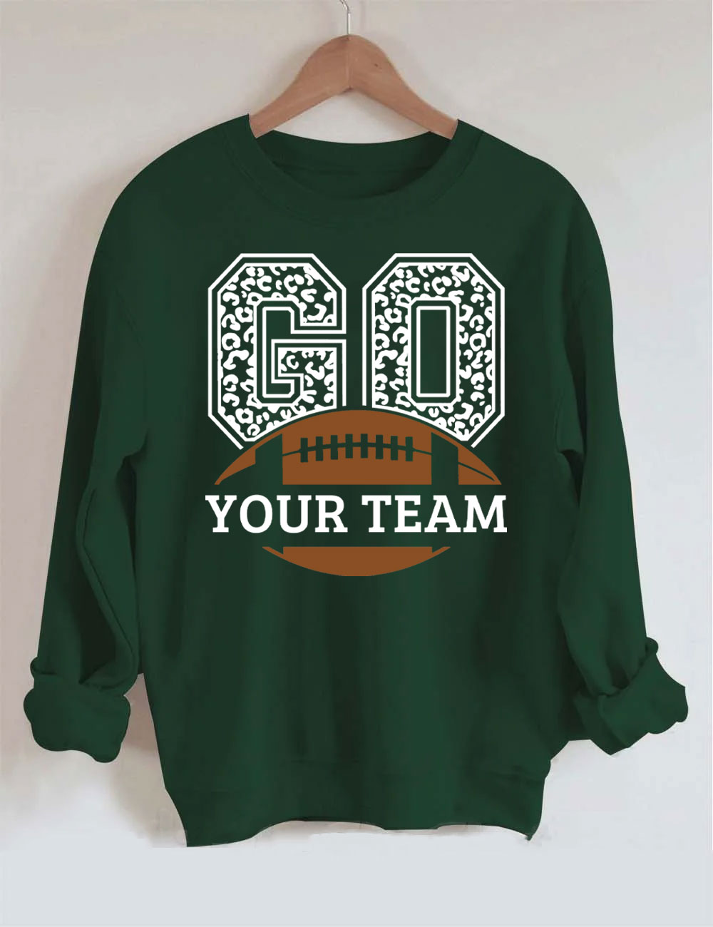 Go Football Custom Sweatshirt