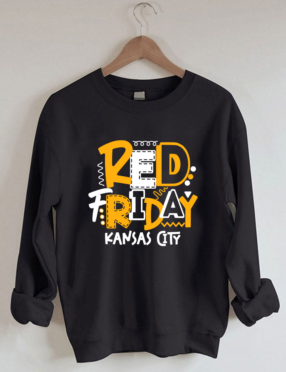 Red Friday Kansas City Football Sweatshirt