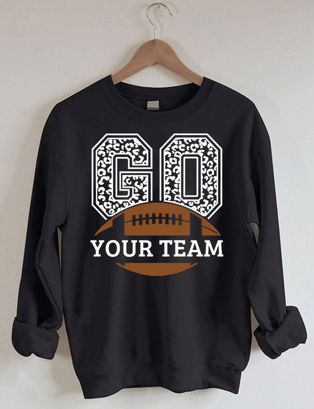 Go Football Custom Sweatshirt