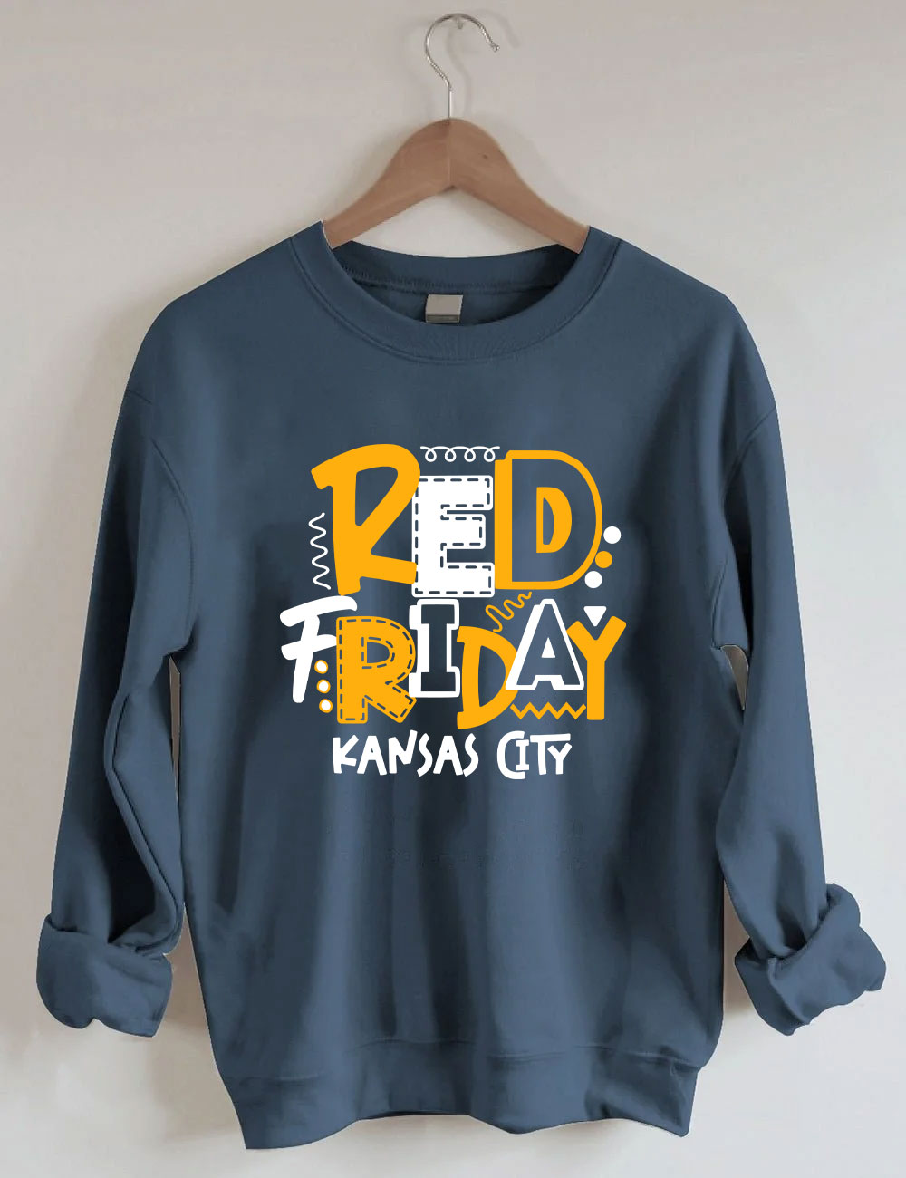 Red Friday Kansas City Football Sweatshirt