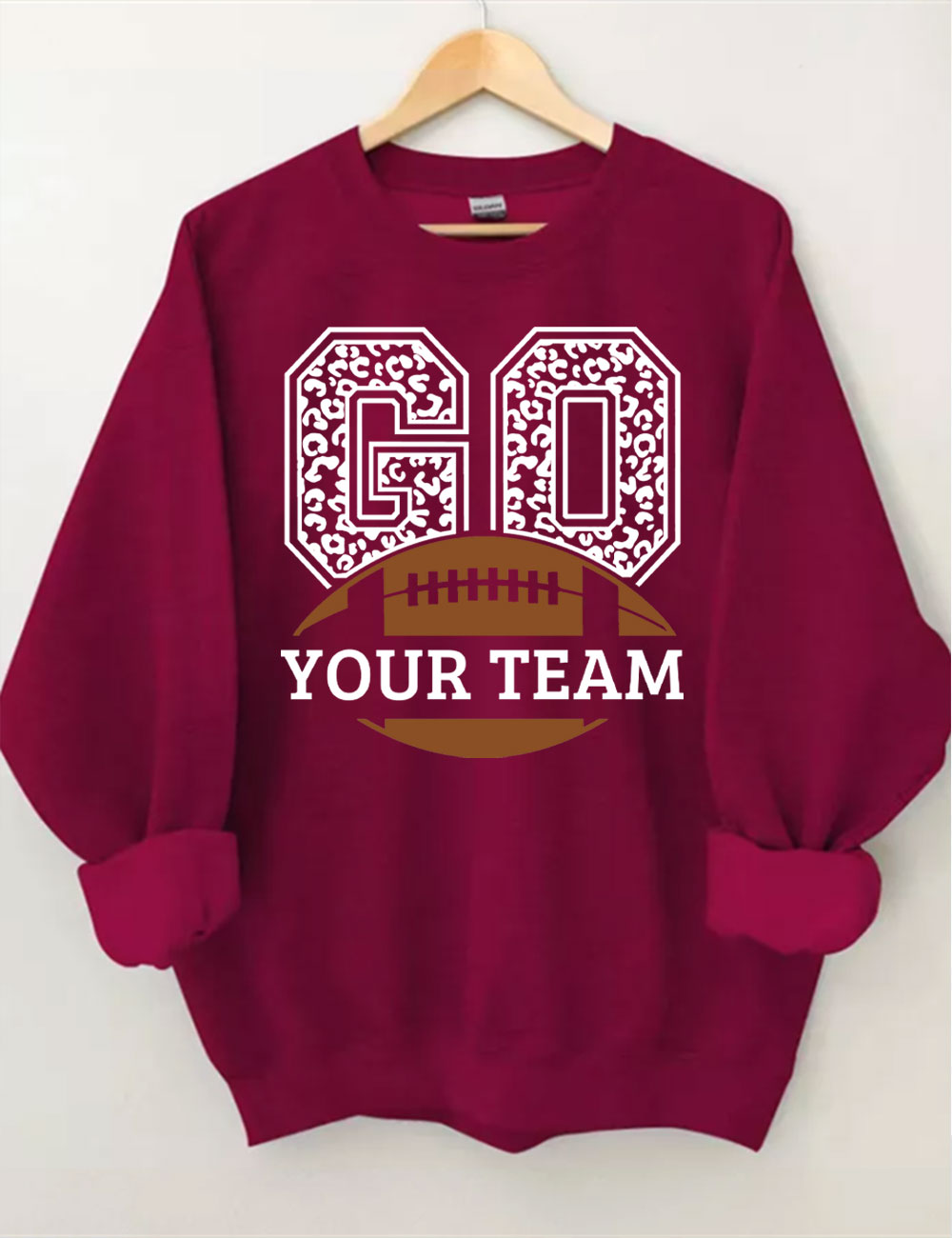 Go Football Custom Sweatshirt