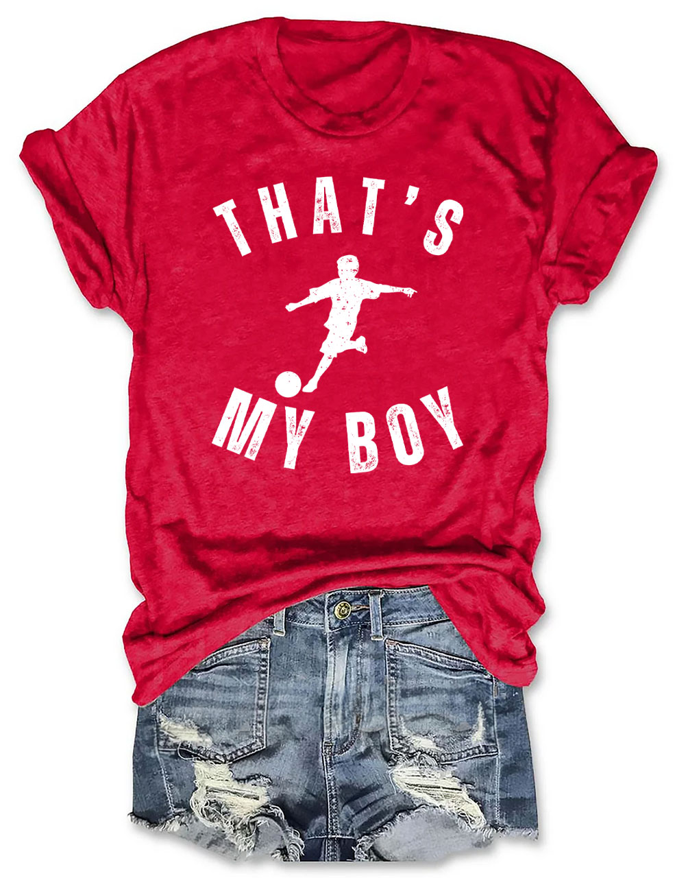 Custom That's My Boy Soccer T-shirt