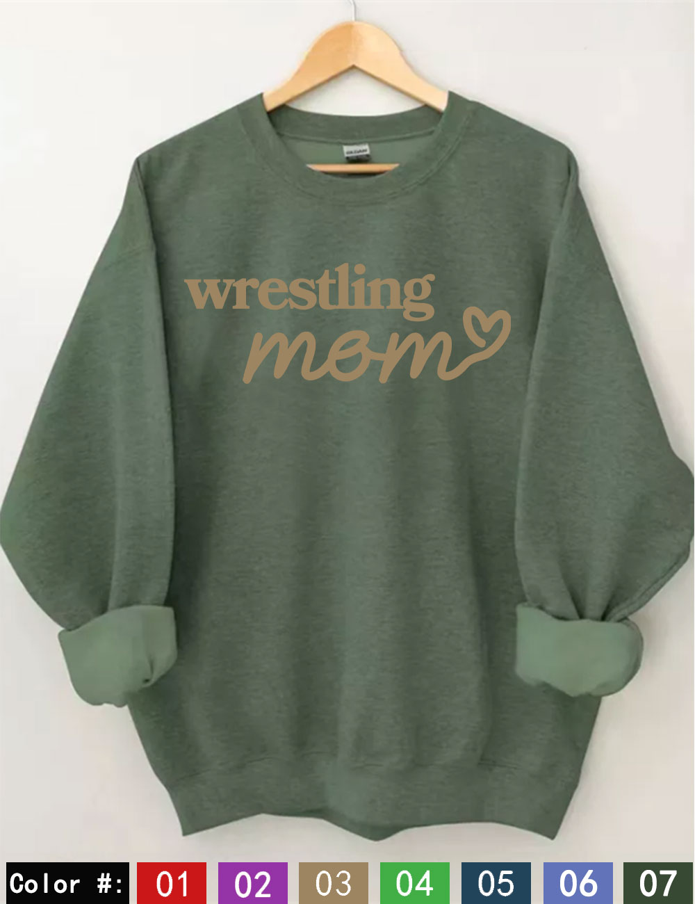 Custom Wrestling Mom Sweatshirt