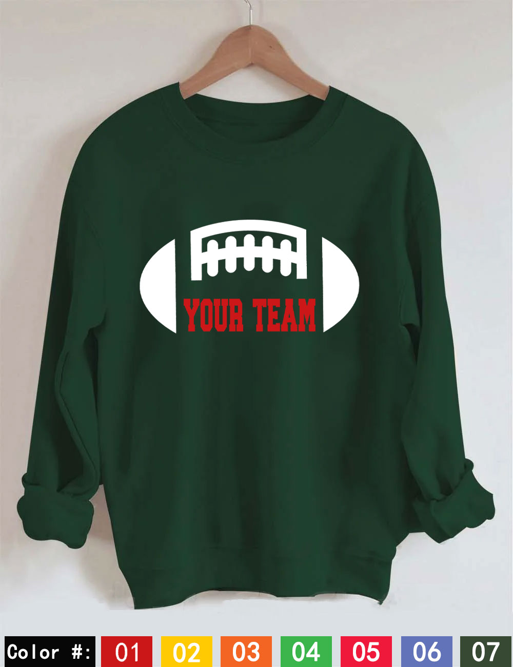 Football Custom Sweatshirt