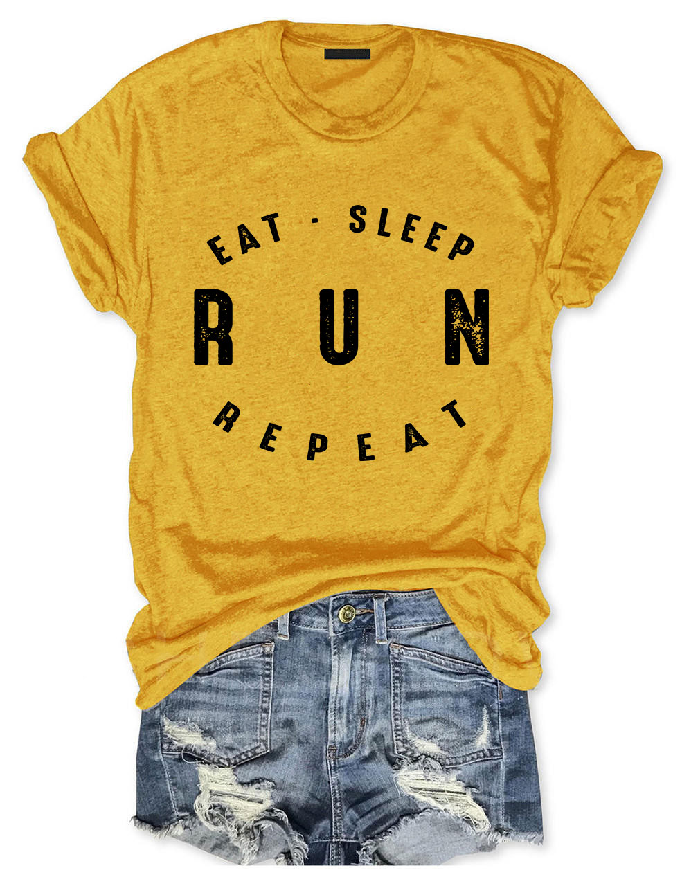 Eat Sleep Run Repeat Sport T-shirt