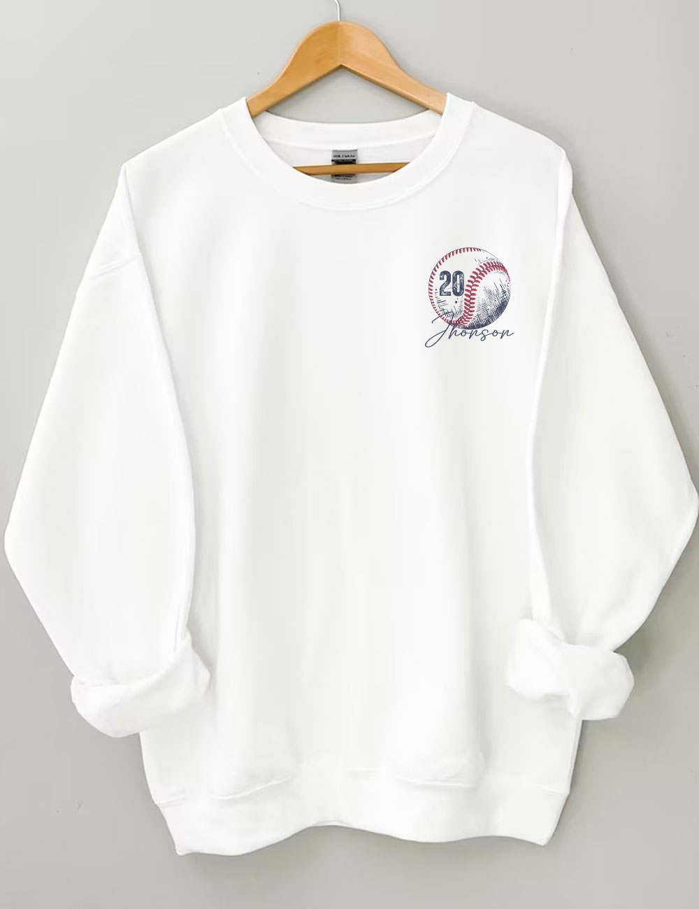 Custom Baseball Mom Sweatshirt
