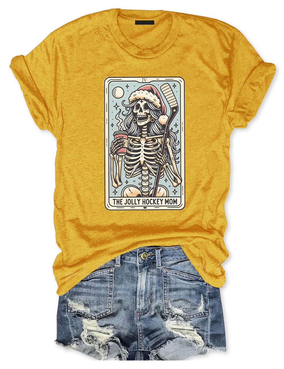 THE JOLLY HOCKEY MOM T-shirt