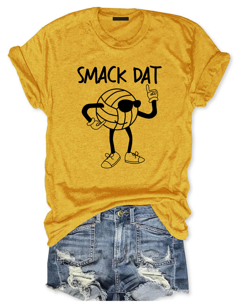 Smack Dat Volleyball Player T-shirt