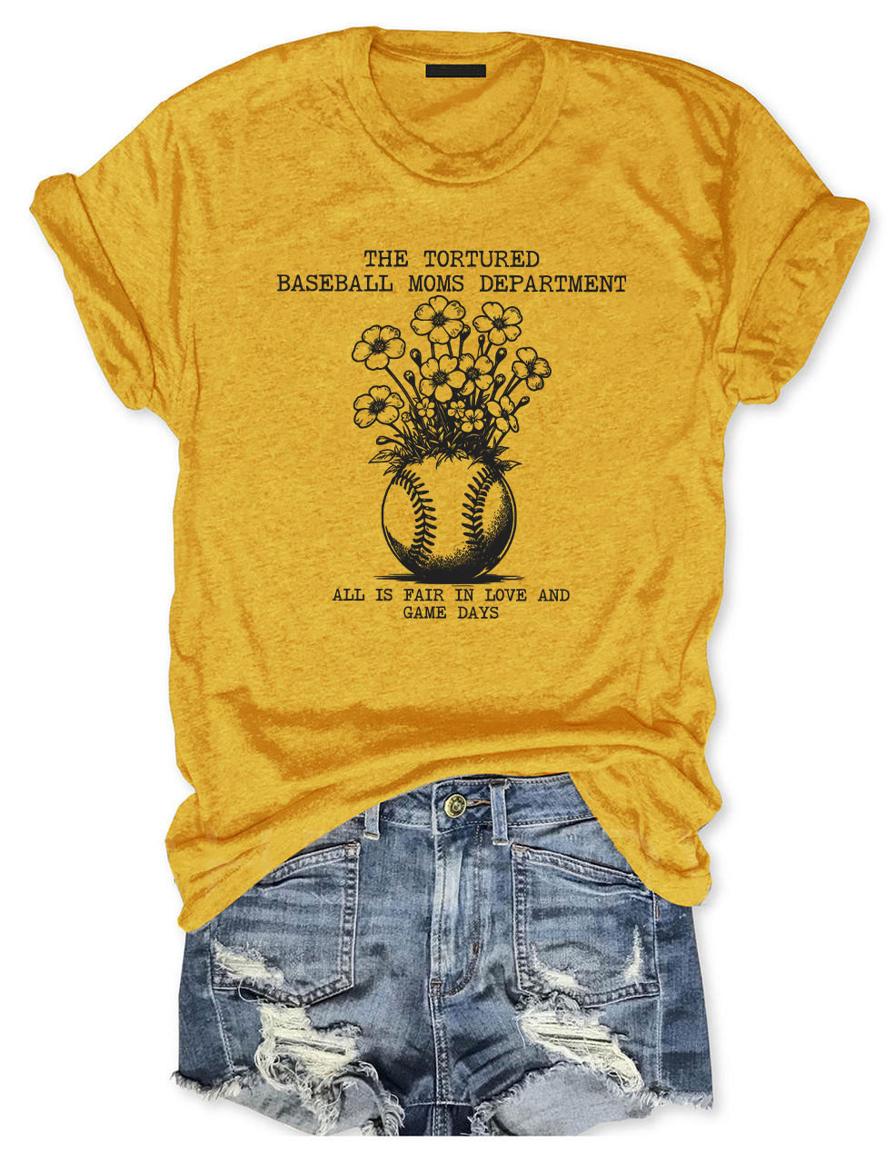 Tortured Baseball Moms T-shirt