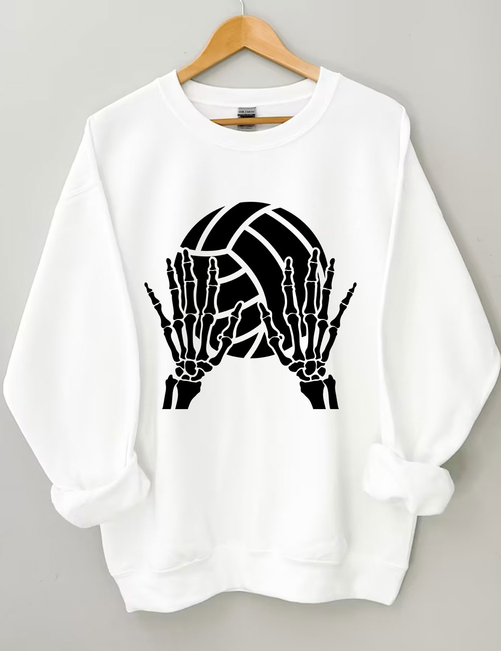 Volleyball Skeleton Hands Sweatshirt