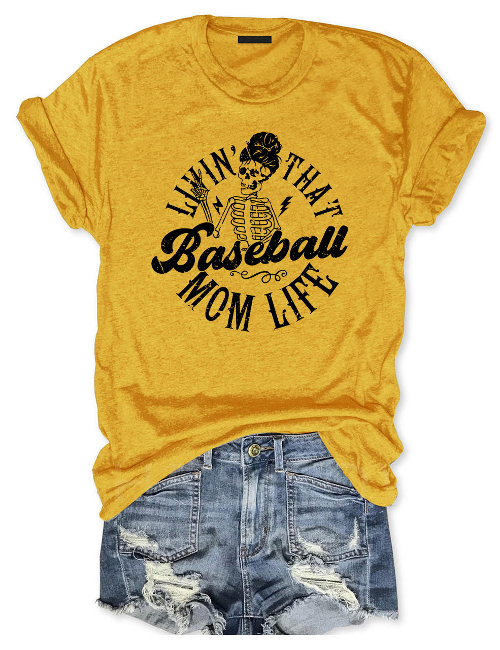 Livin' That Baseball Mom Life T-shirt