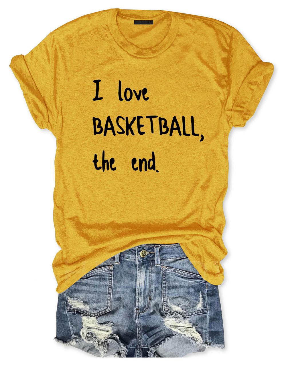 I Love Basketball The End T-shirt