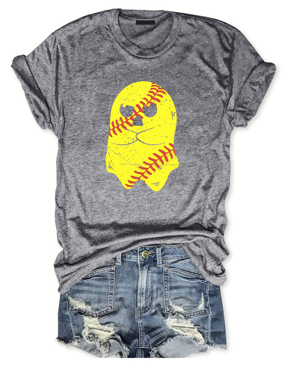 Softball Ghost T-Shirt