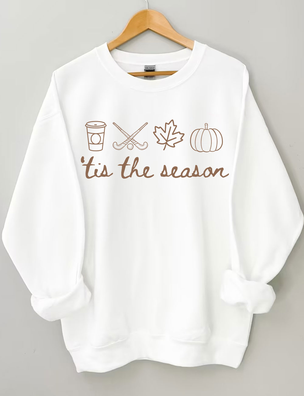 Tis The Season Funny Hockey Sweatshirt