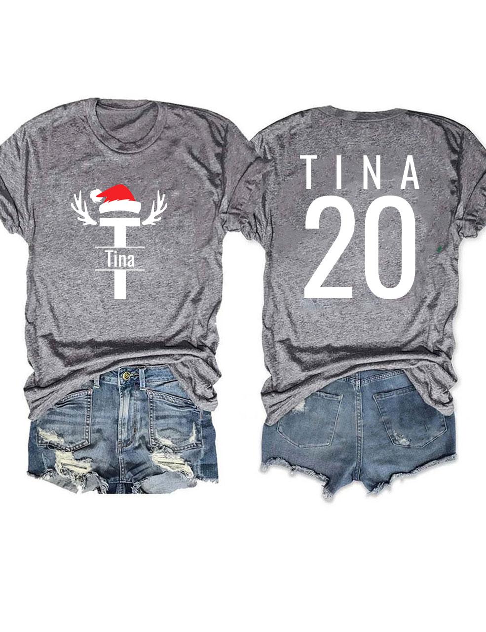 Custom Christmas Sport T-shirt