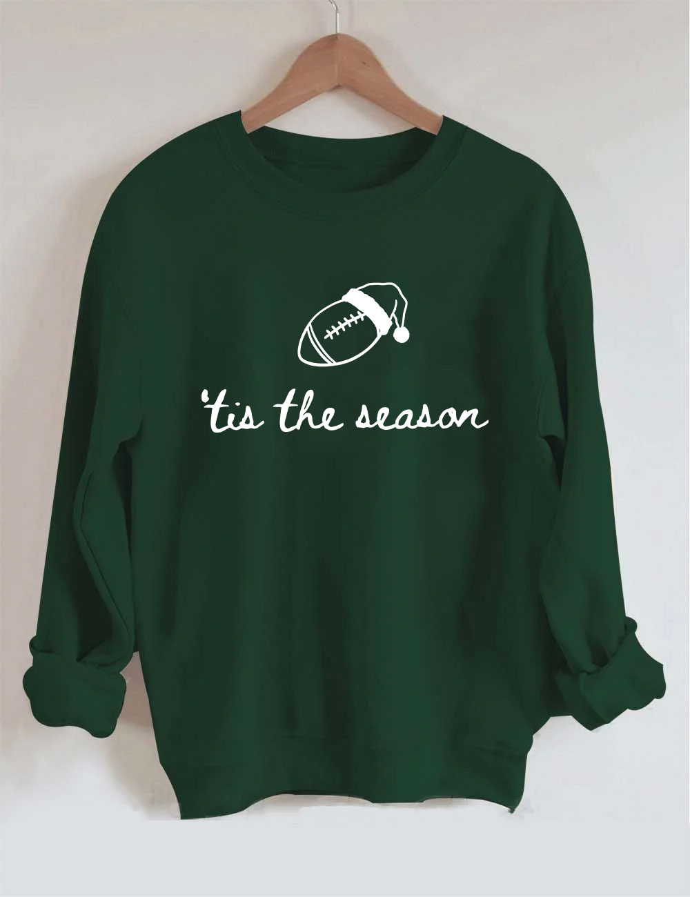 Tis the Season Christmas Football Sweatshirt
