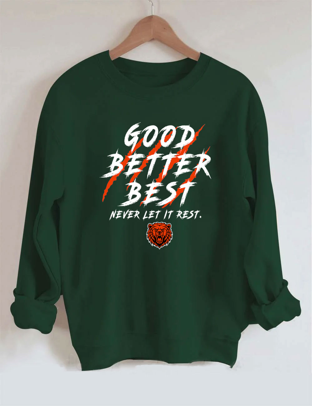 Chicago Football Good Better Best Funny Sweatshirt