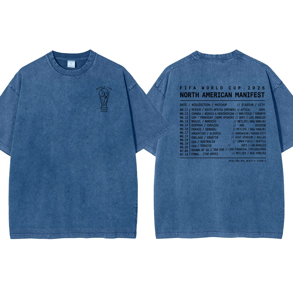Minimalist World Cup 2026 T-shirt